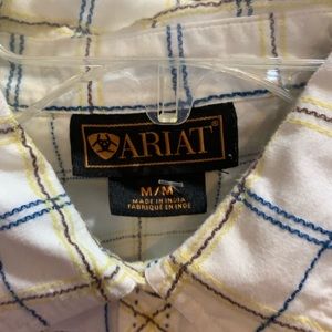 Women’s Ariat Blue Pearl Snap Shirt